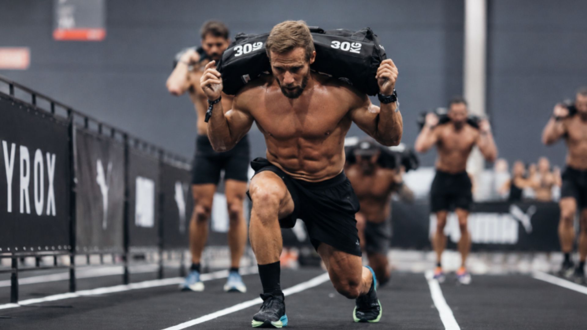 Sandbag Lunges